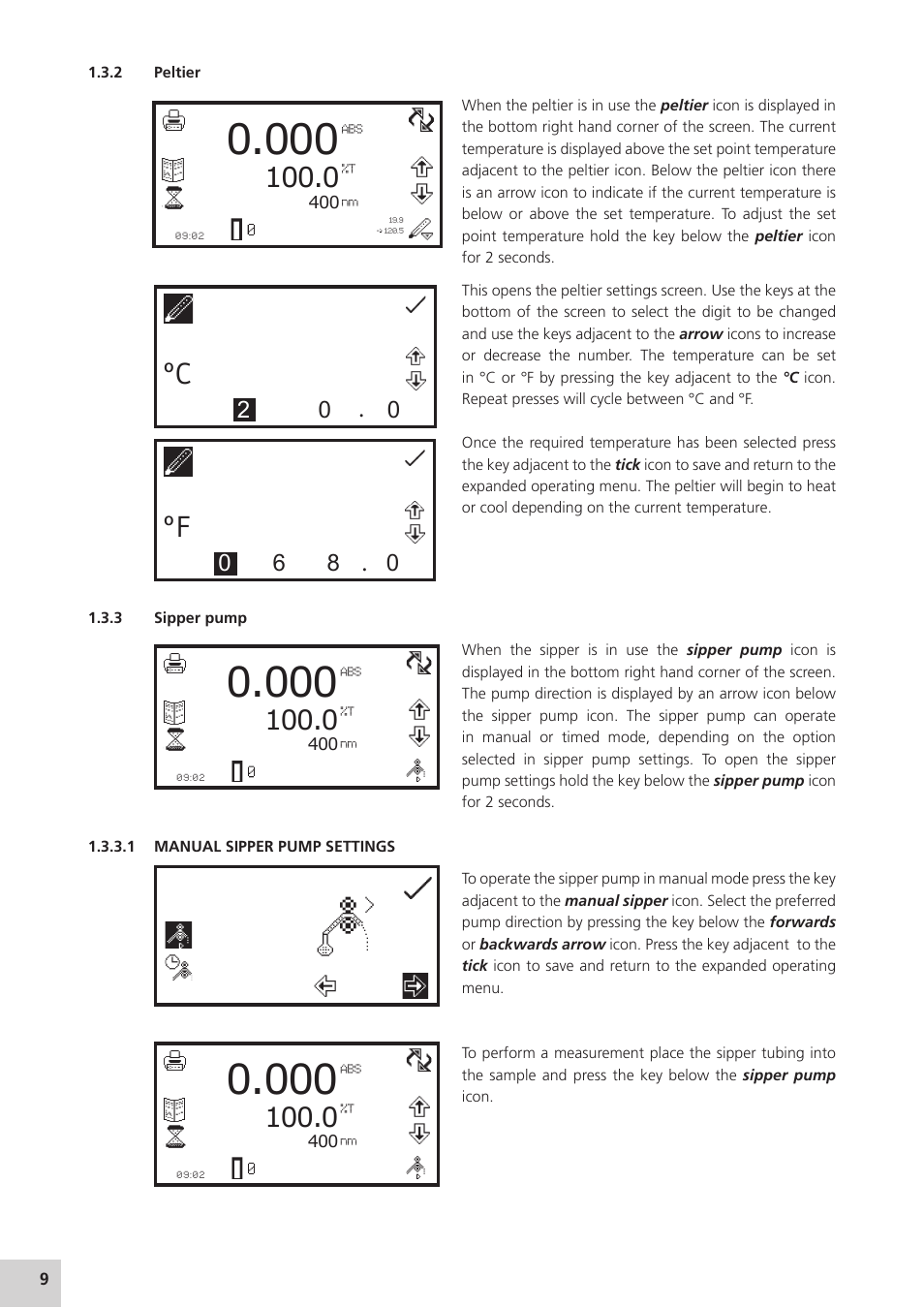 Jenway 73 Series User Manual | Page 9 / 14