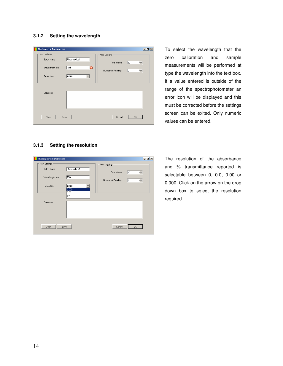 Jenway 73 Series PC software User Manual | Page 14 / 67