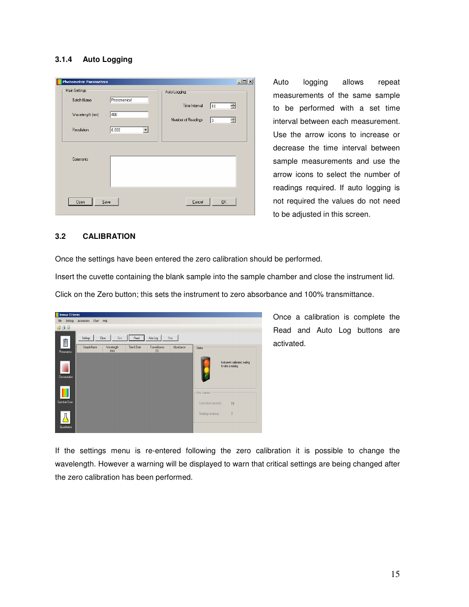 Jenway 73 Series PC software User Manual | Page 15 / 67