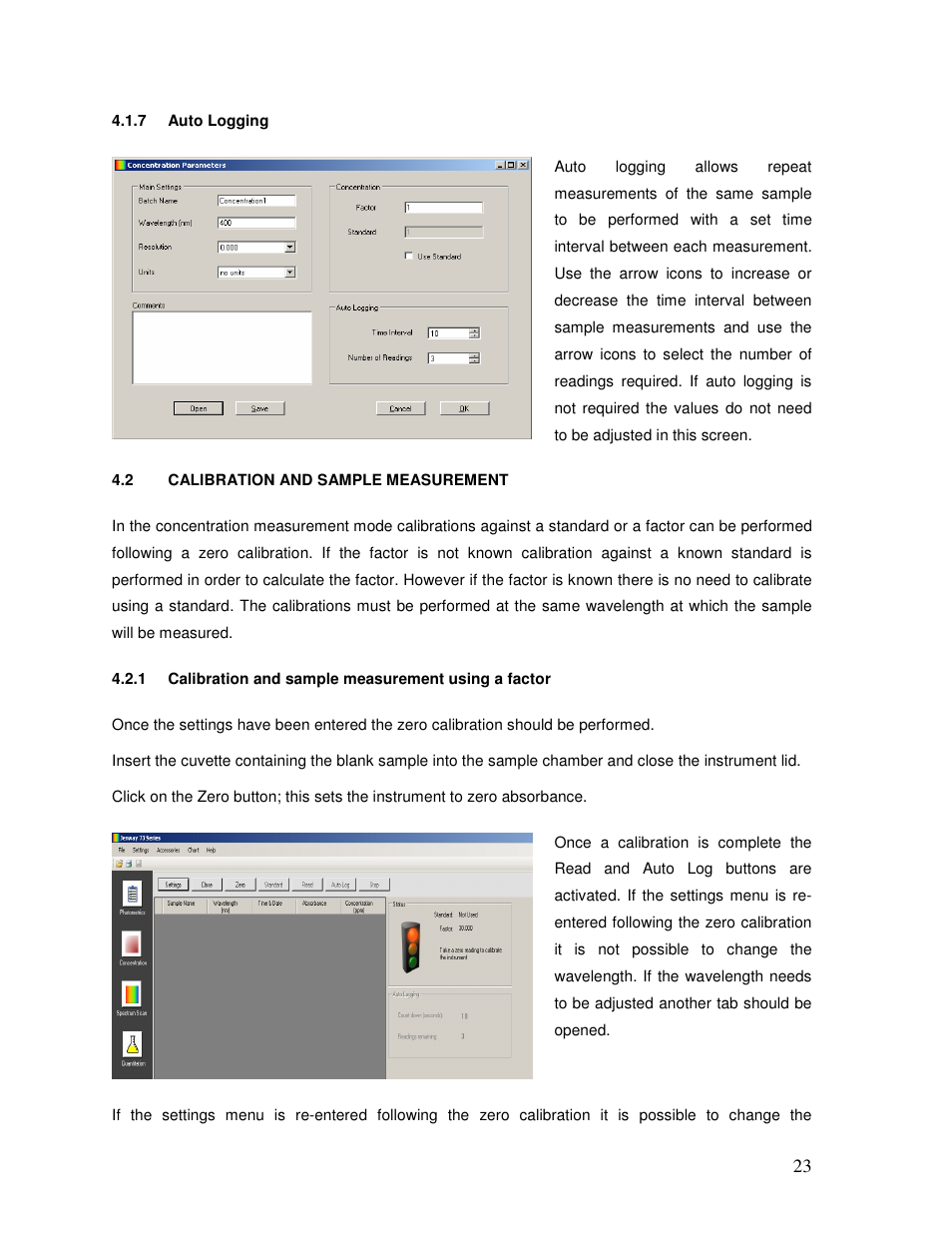 Jenway 73 Series PC software User Manual | Page 23 / 67