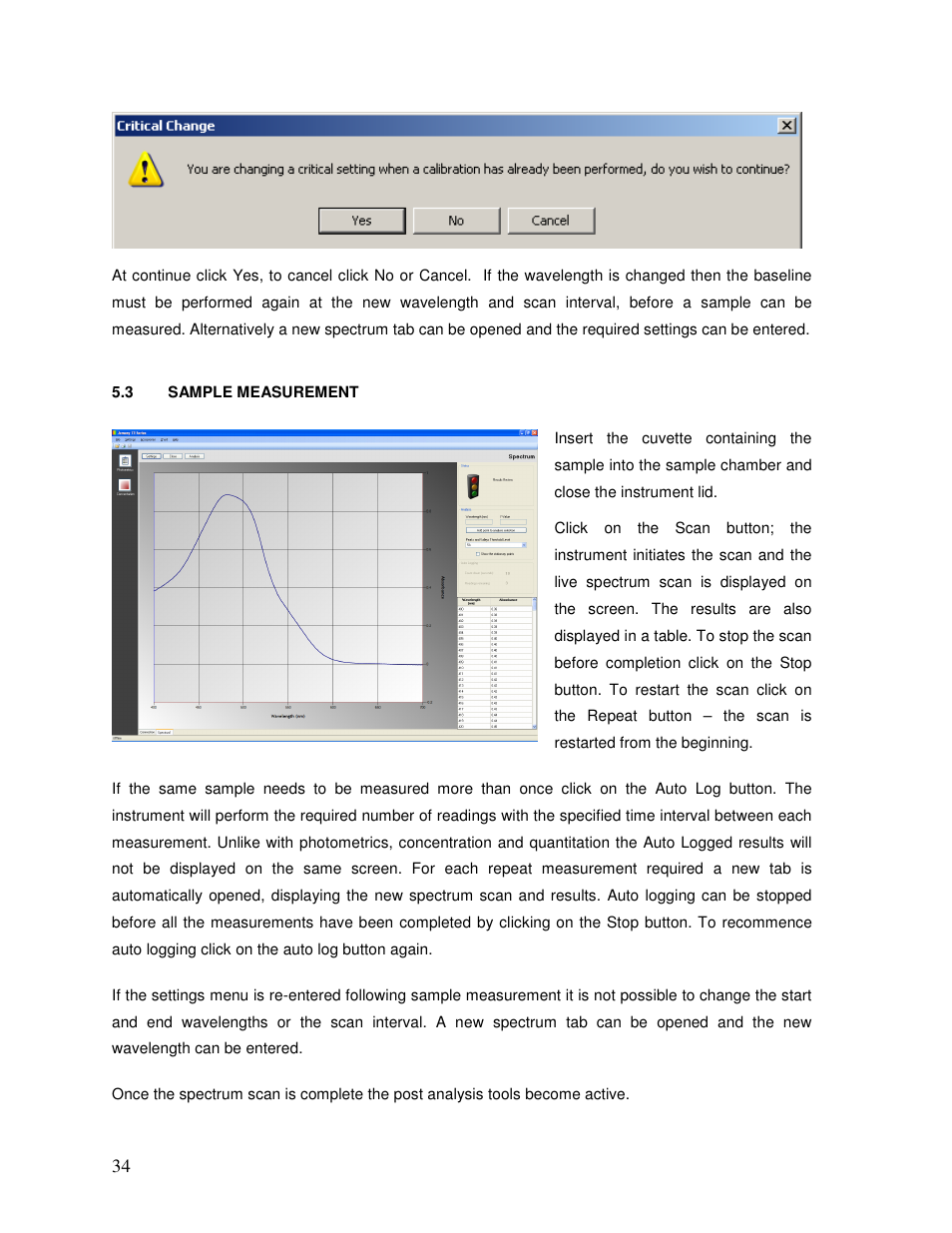 Jenway 73 Series PC software User Manual | Page 34 / 67