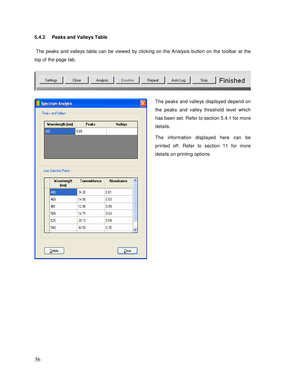 Jenway 73 Series PC software User Manual | Page 36 / 67