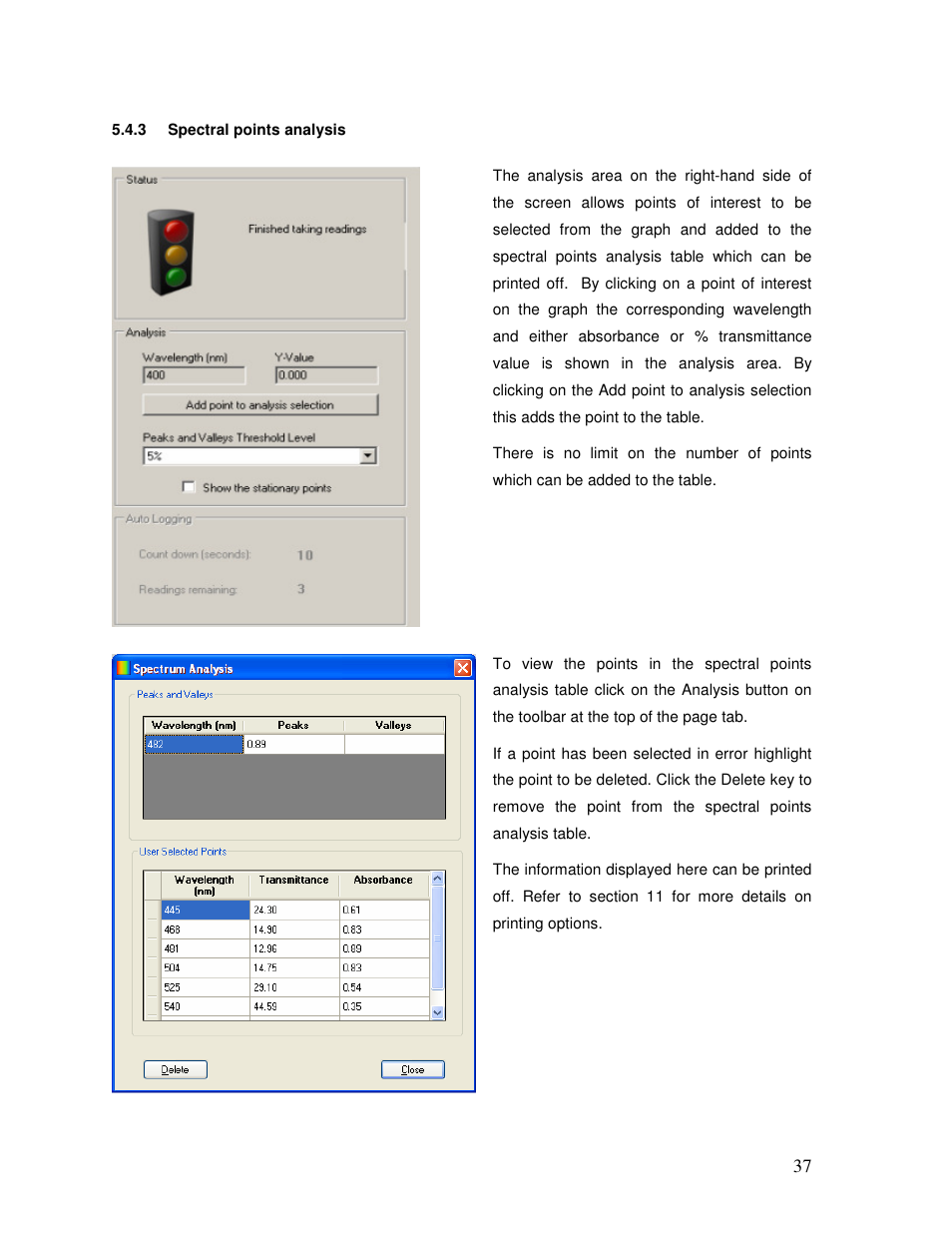 Jenway 73 Series PC software User Manual | Page 37 / 67