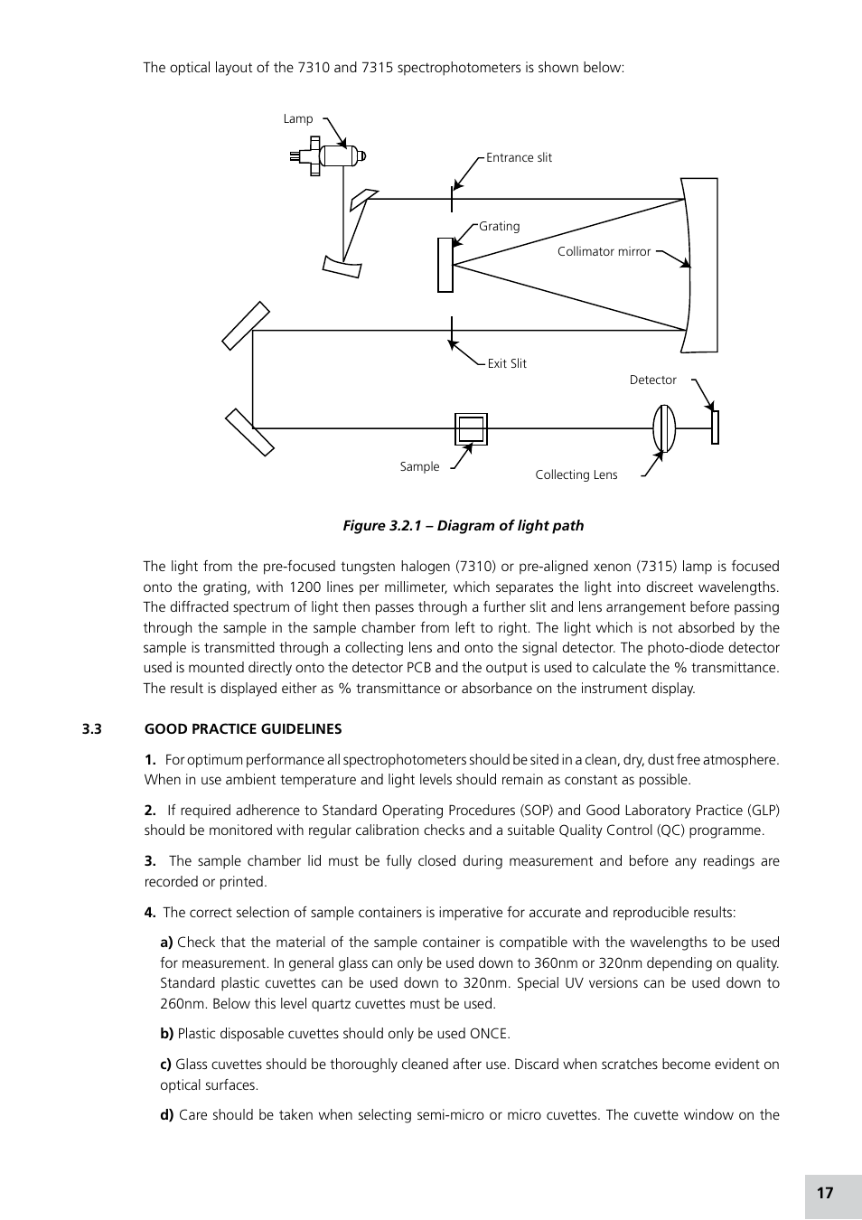 Jenway 7315 Manual Italian User Manual | Page 17 / 88