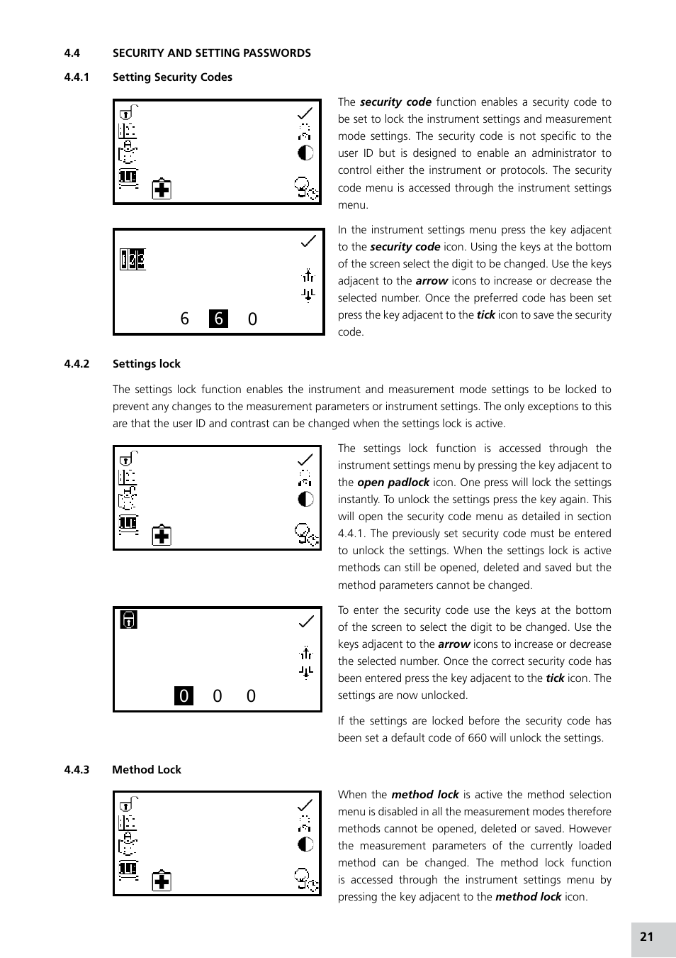Jenway 7315 Manual Italian User Manual | Page 21 / 88