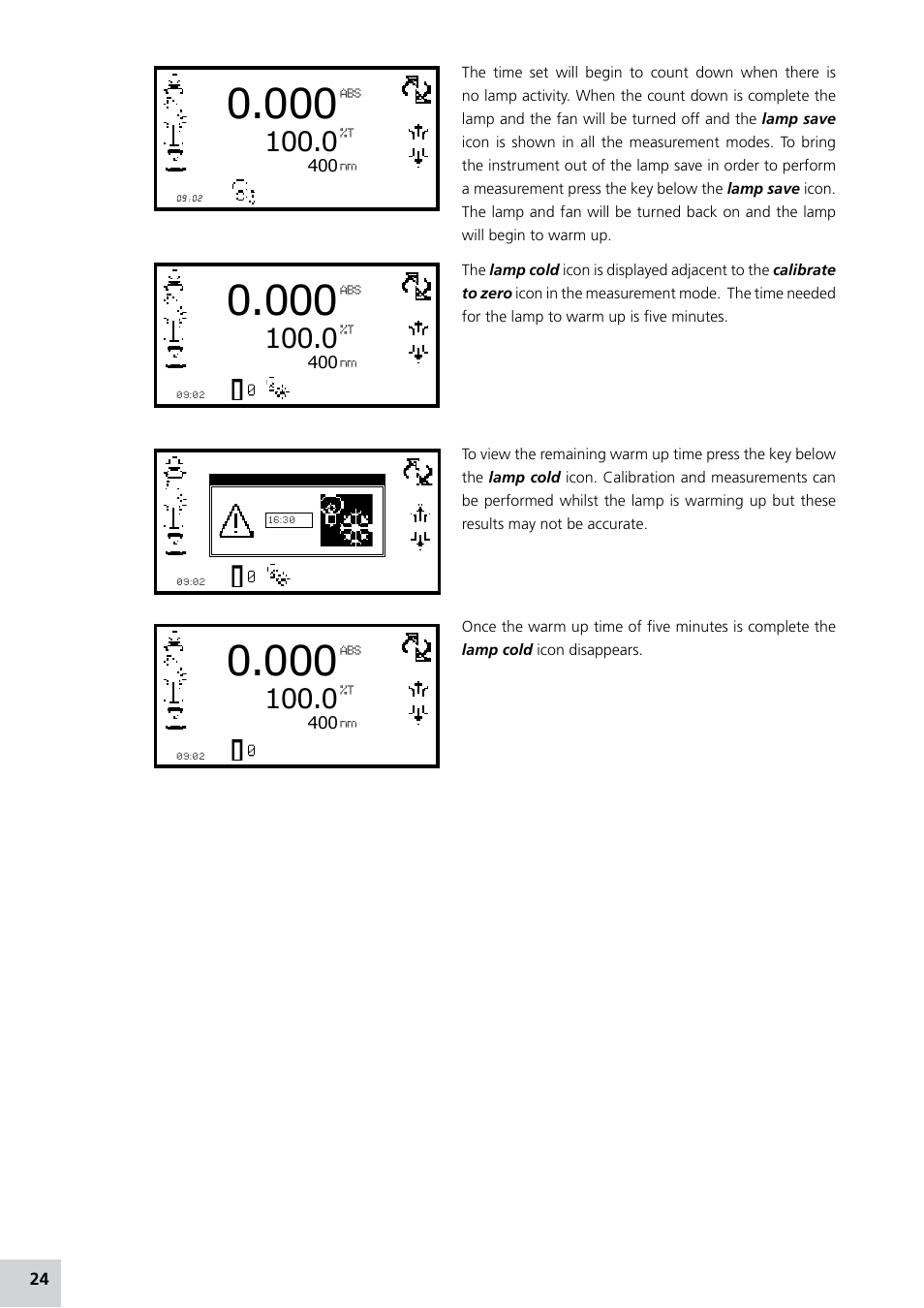 Jenway 7315 Manual Italian User Manual | Page 24 / 88