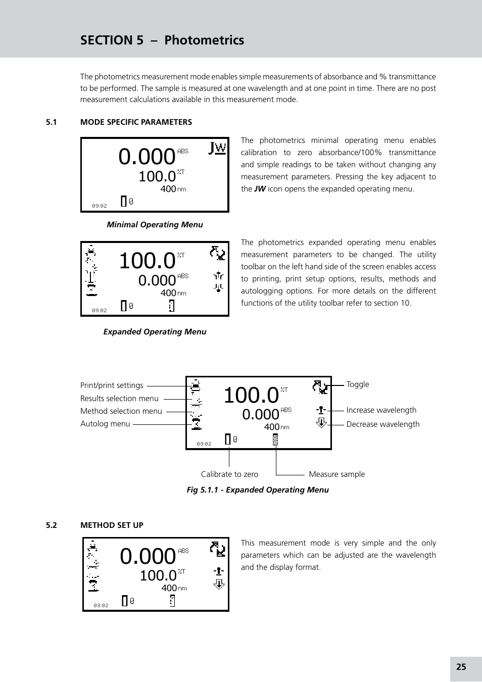 Jenway 7315 Manual Italian User Manual | Page 25 / 88