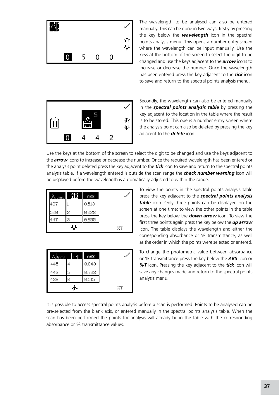 Jenway 7315 Manual Italian User Manual | Page 37 / 88