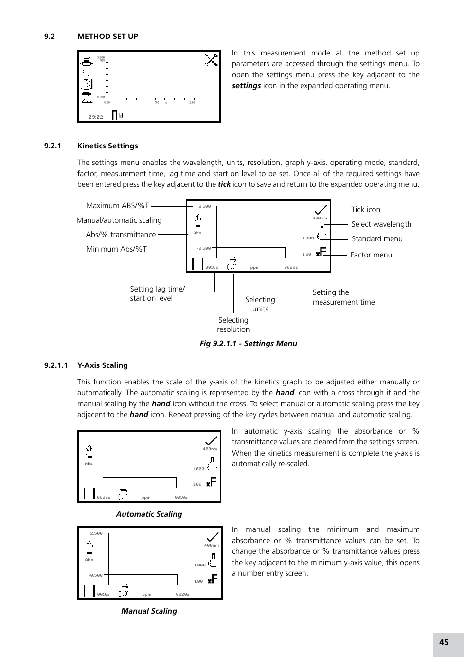 Jenway 7315 Manual Italian User Manual | Page 45 / 88