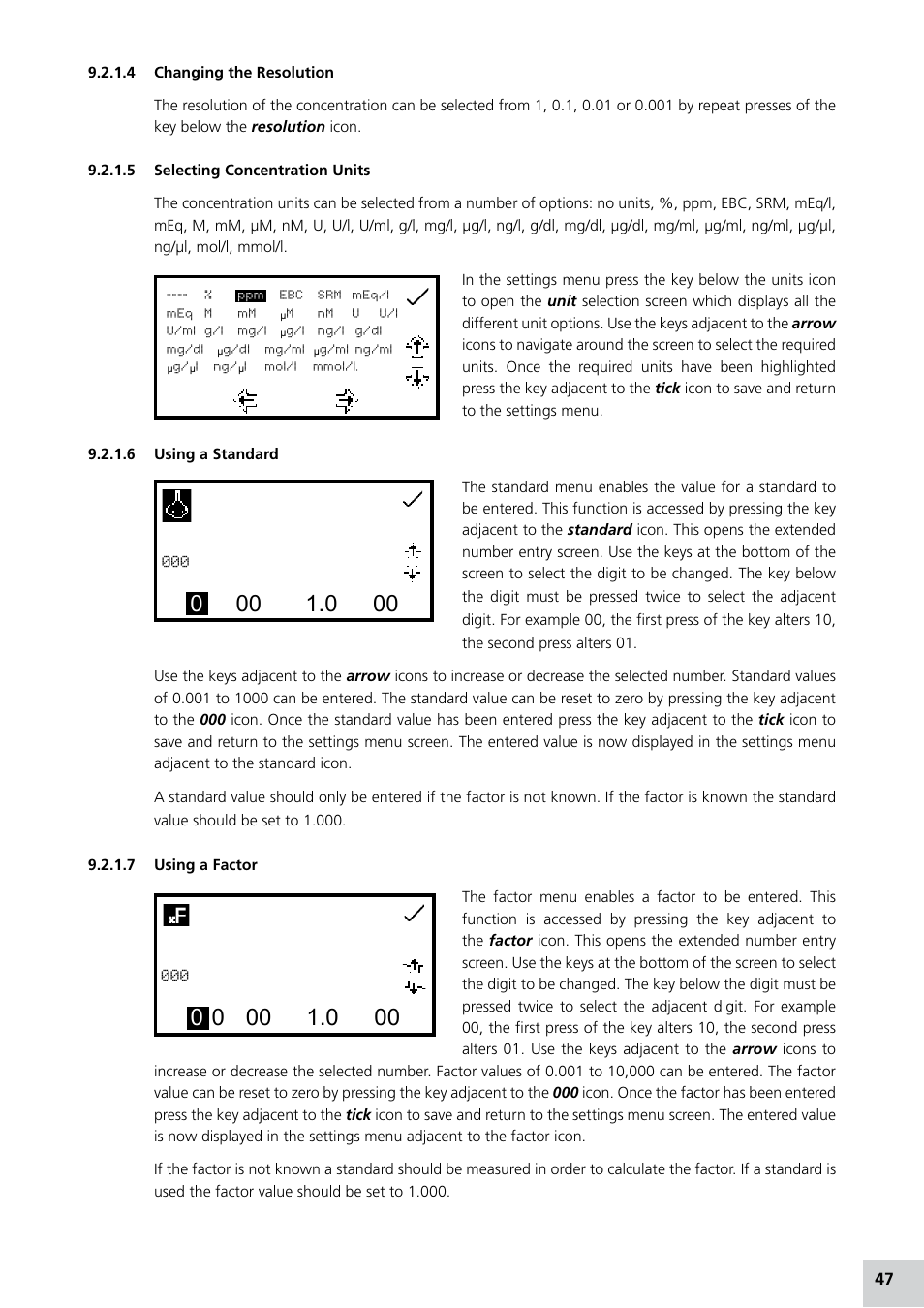 Jenway 7315 Manual Italian User Manual | Page 47 / 88