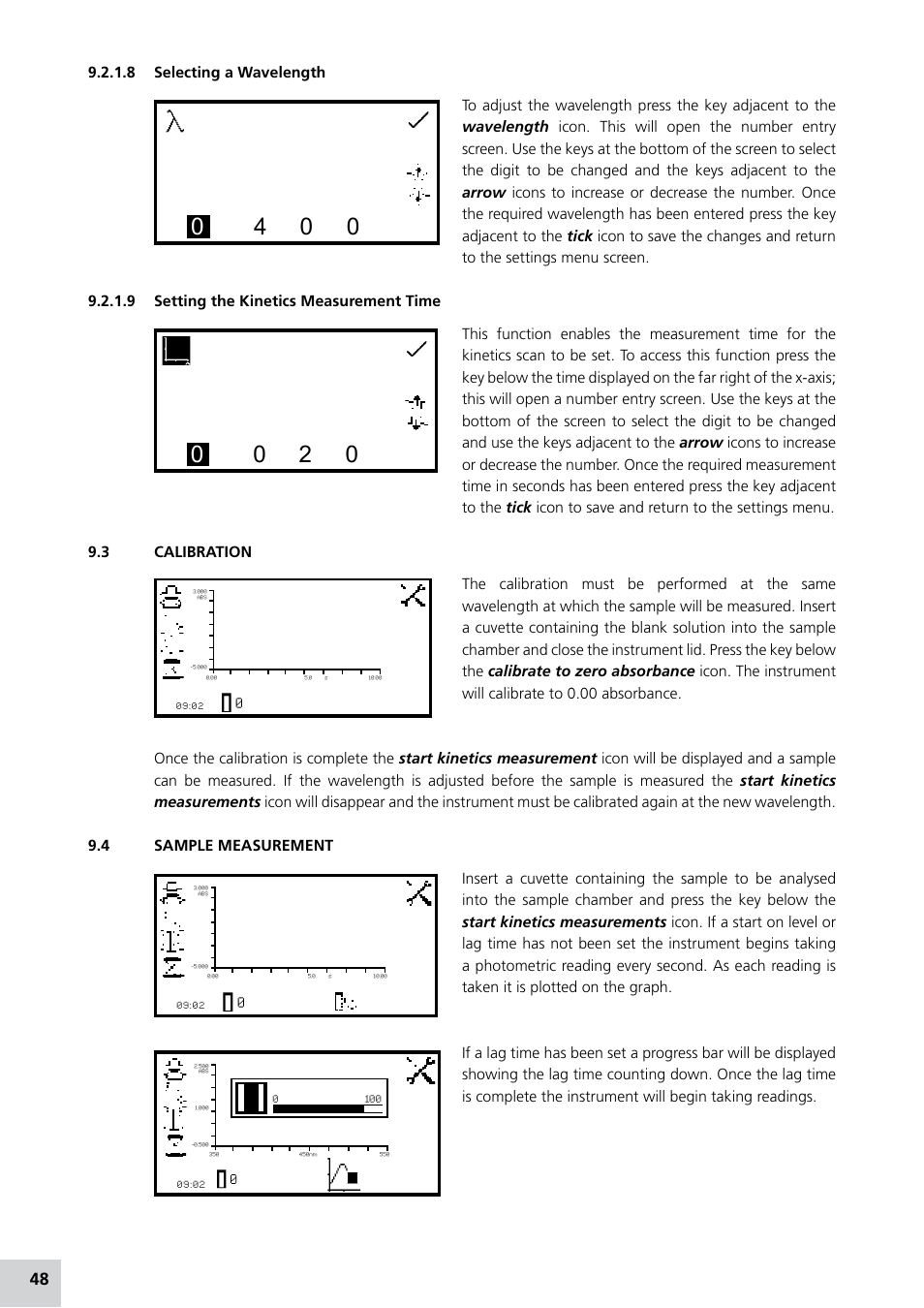 Jenway 7315 Manual Italian User Manual | Page 48 / 88