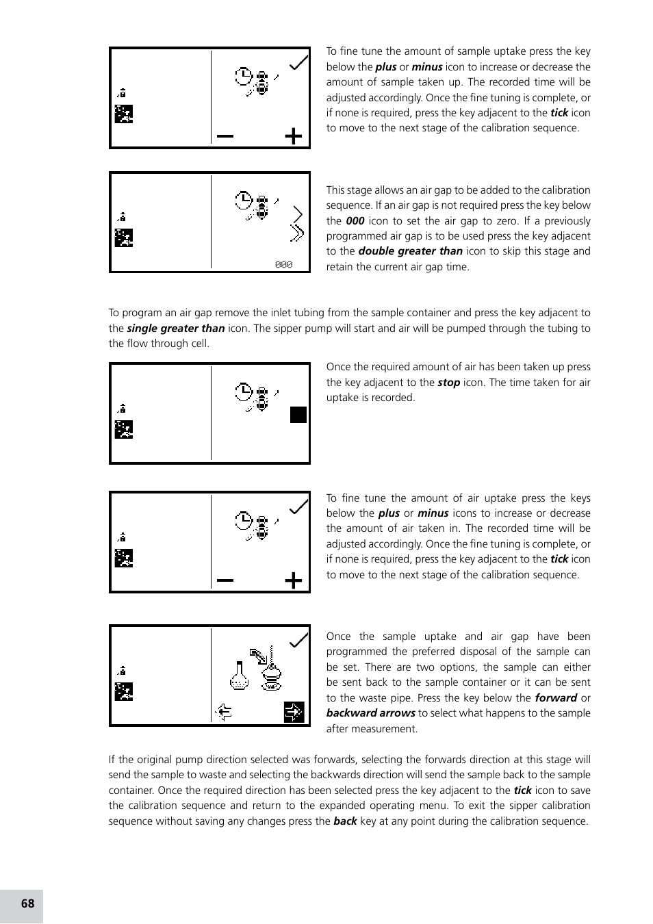 Jenway 7315 Manual Italian User Manual | Page 68 / 88