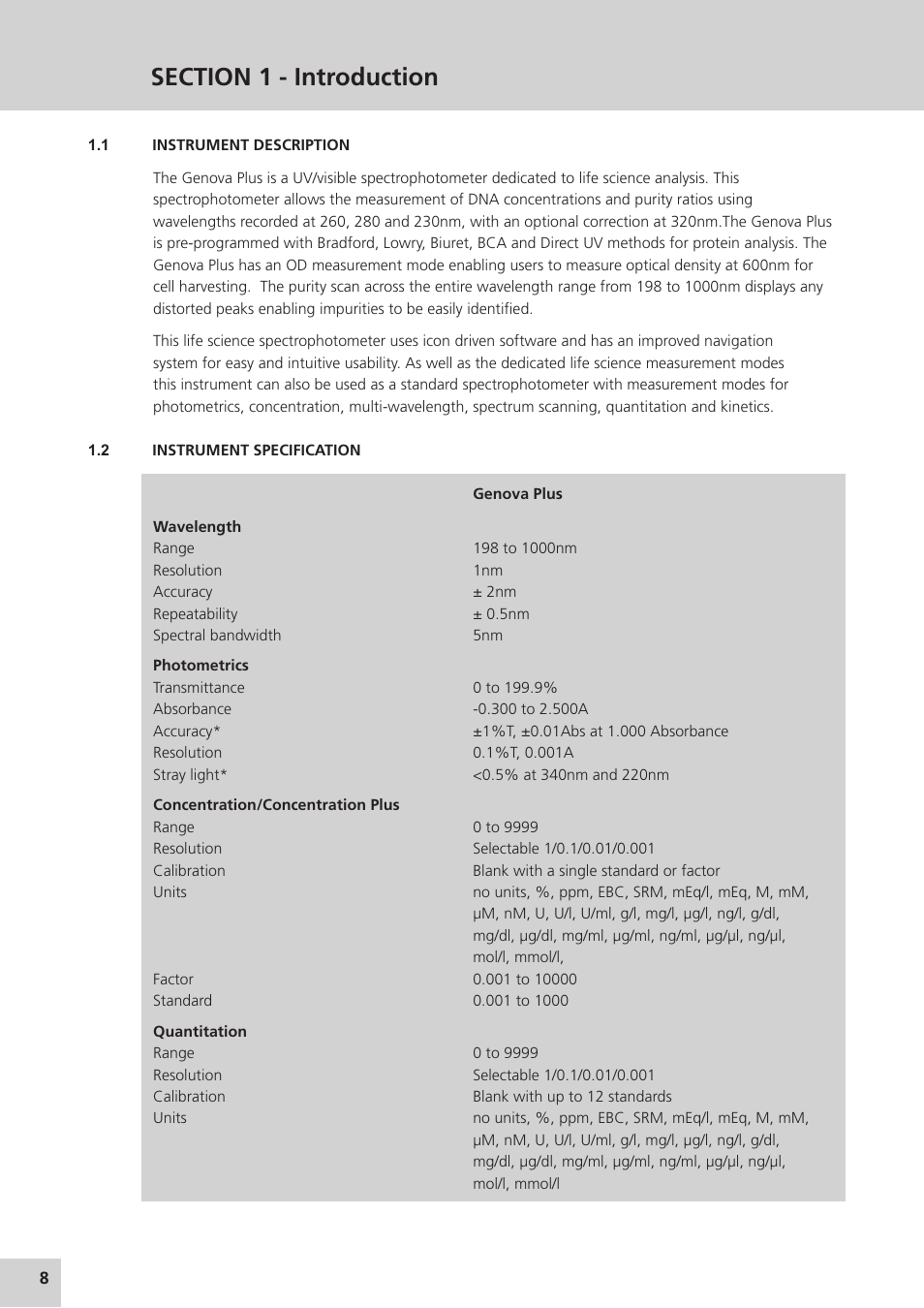 Jenway Genova Nano German User Manual | Page 10 / 116