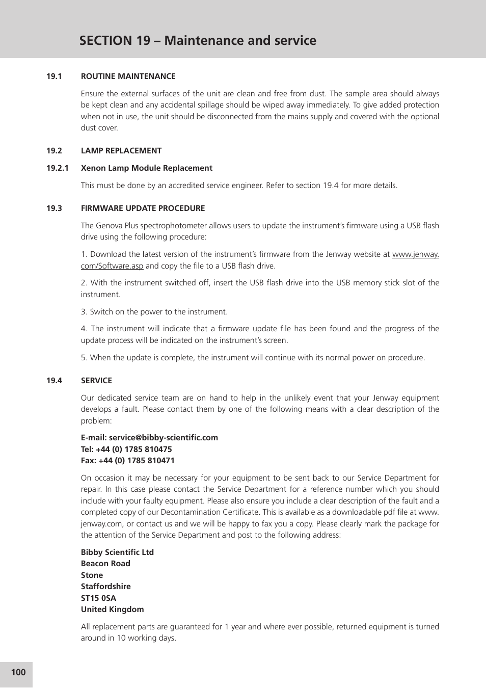 Jenway Genova Nano German User Manual | Page 102 / 116