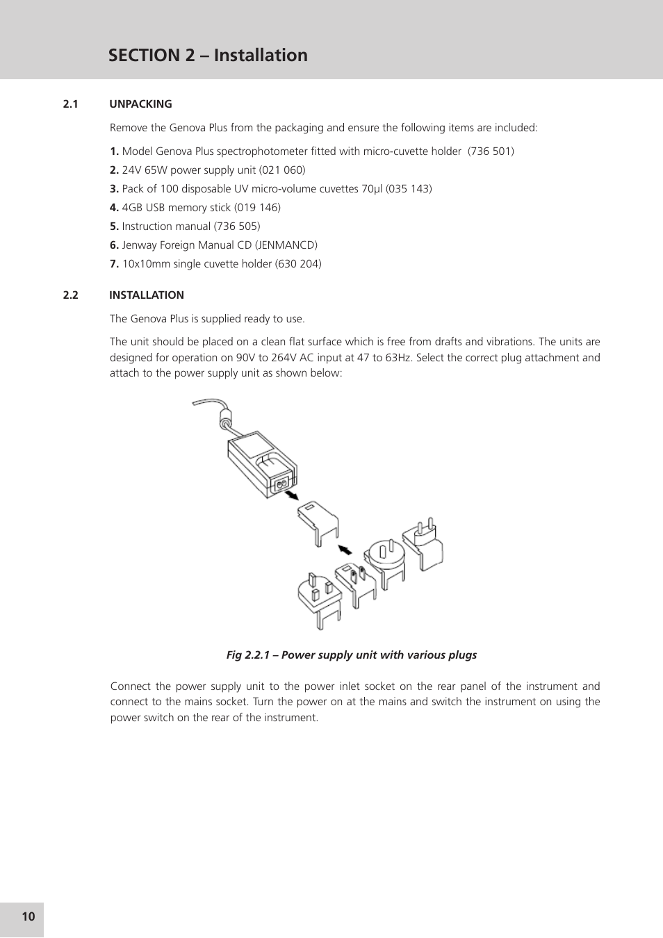 Jenway Genova Nano German User Manual | Page 12 / 116