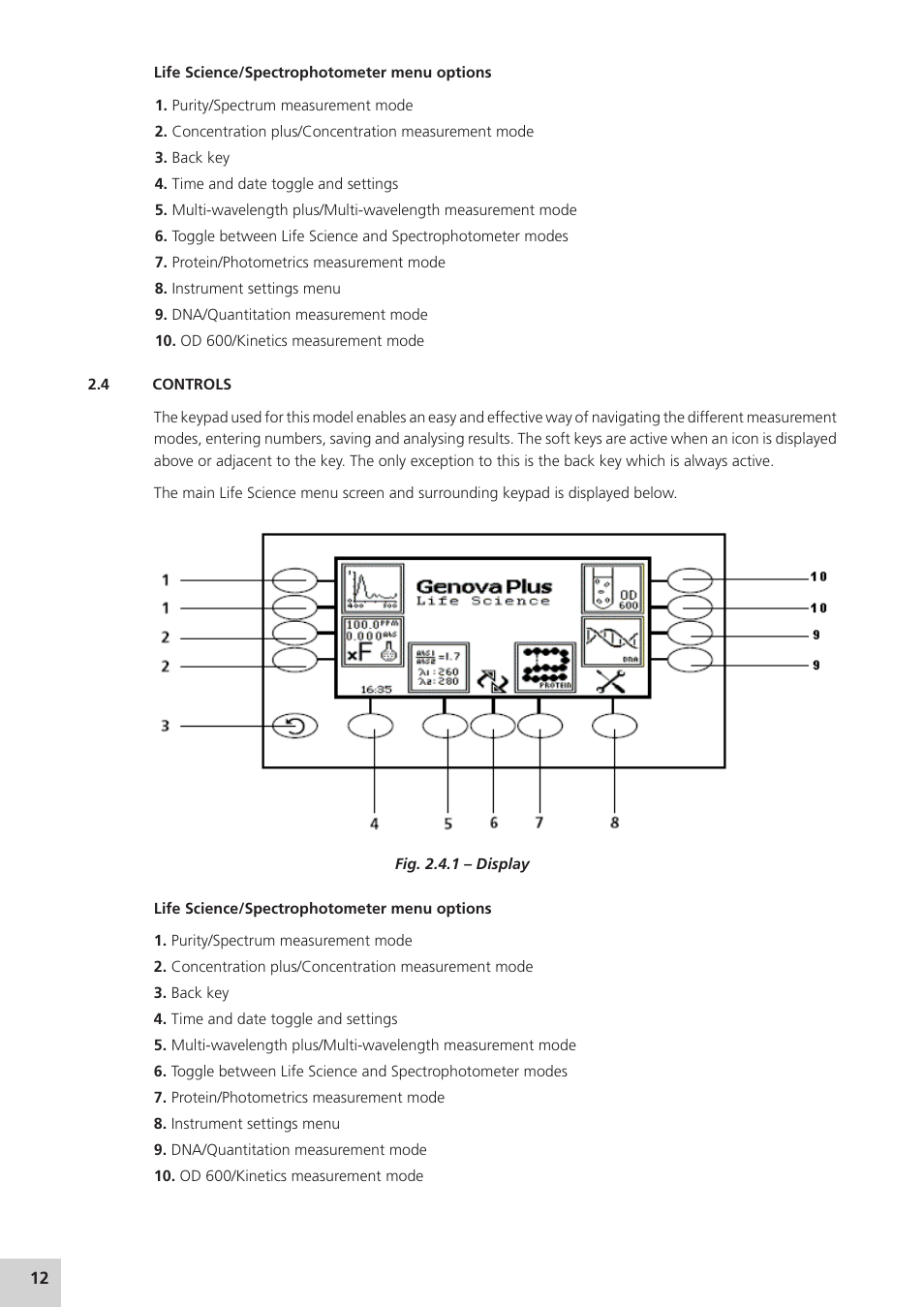 Jenway Genova Nano German User Manual | Page 14 / 116