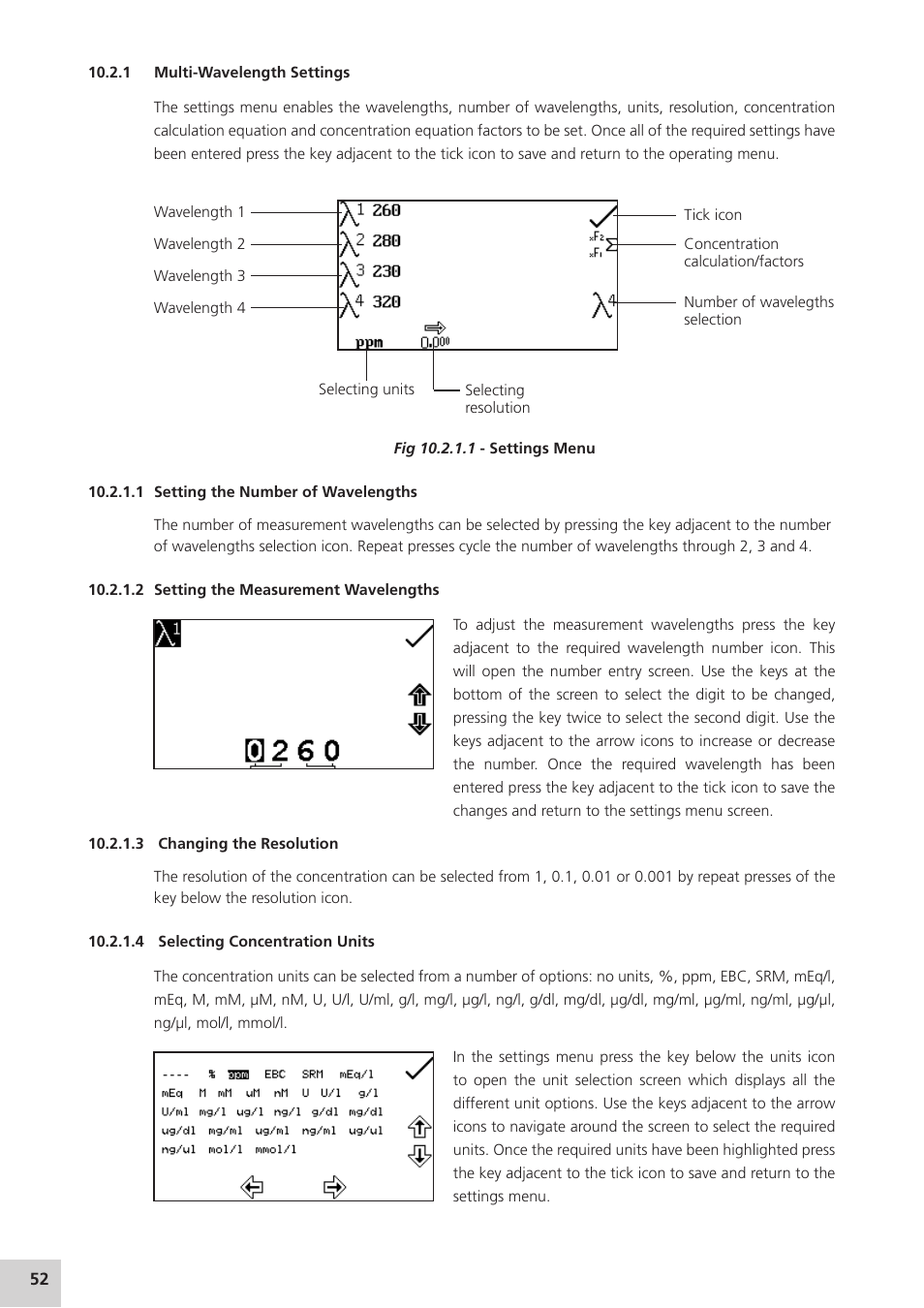 Jenway Genova Nano German User Manual | Page 54 / 116