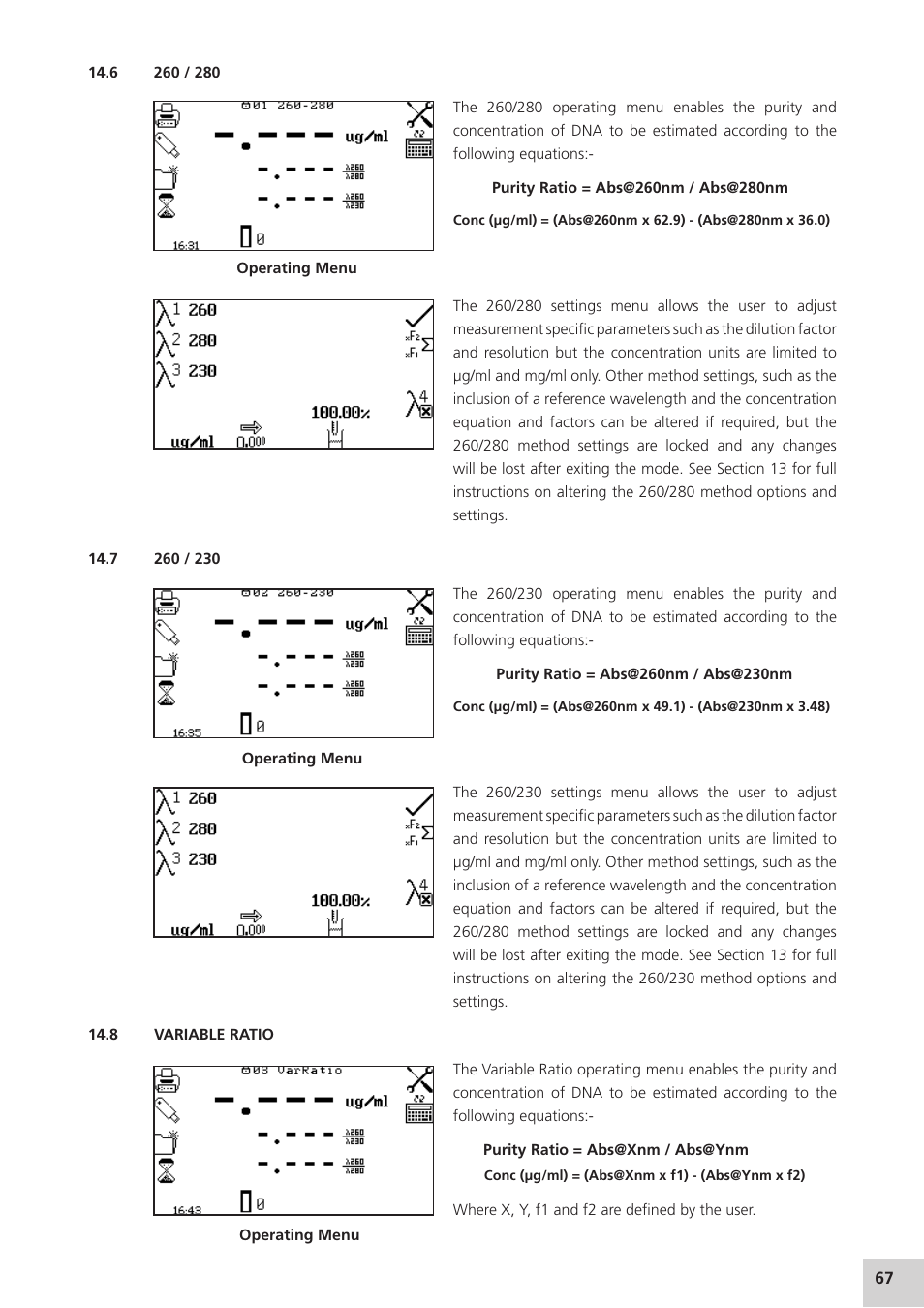 Jenway Genova Nano German User Manual | Page 69 / 116