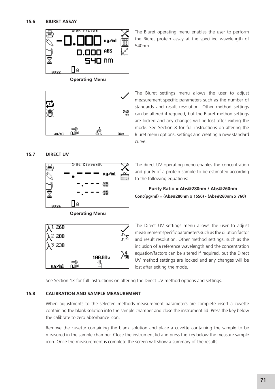 Jenway Genova Nano German User Manual | Page 73 / 116