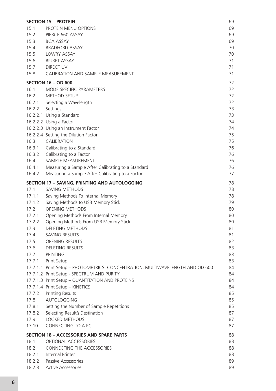 Jenway Genova Nano German User Manual | Page 8 / 116