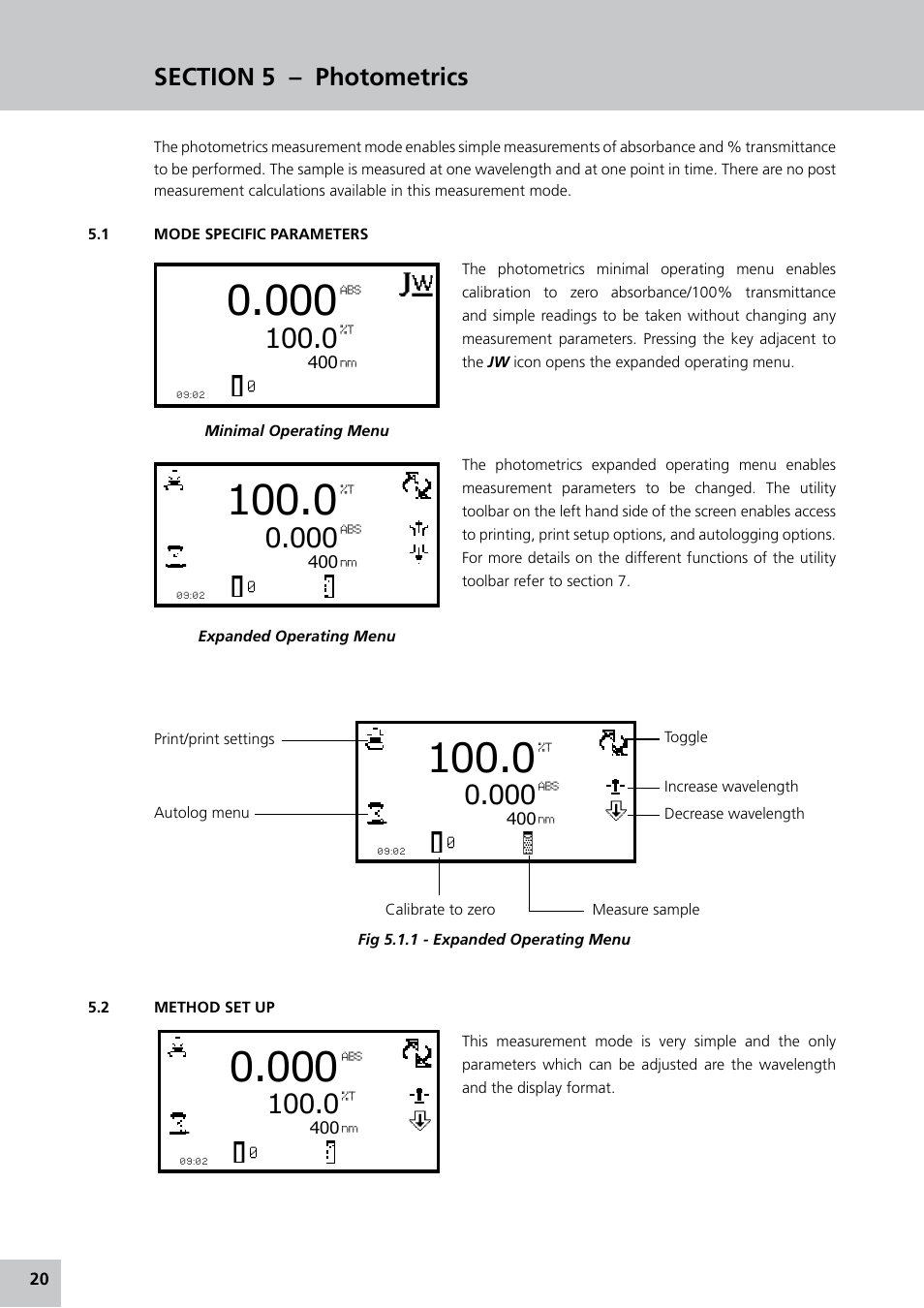 Jenway 7305 User Manual | Page 20 / 52