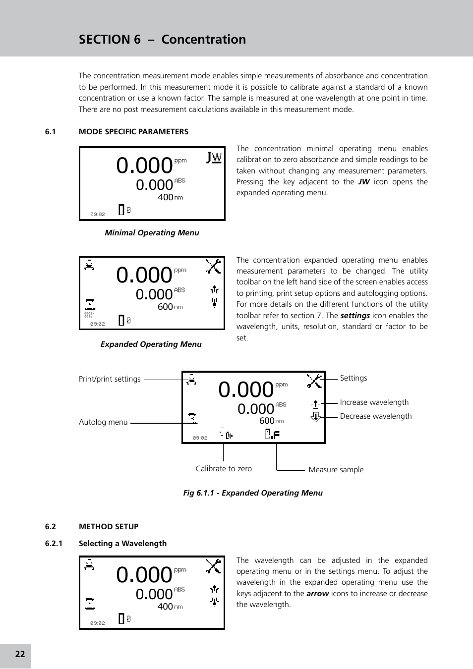 Jenway 7305 User Manual | Page 22 / 52