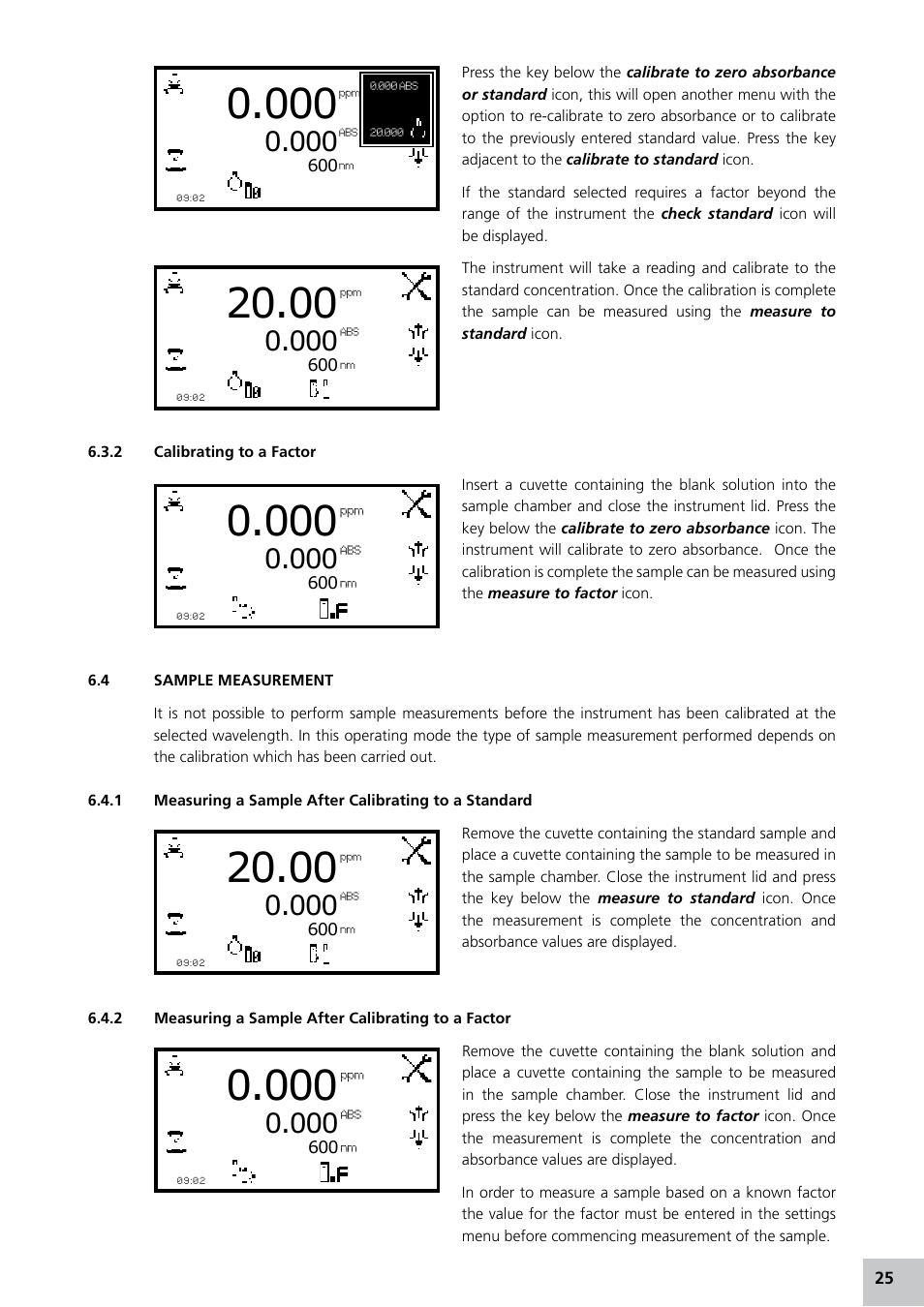 Jenway 7305 User Manual | Page 25 / 52