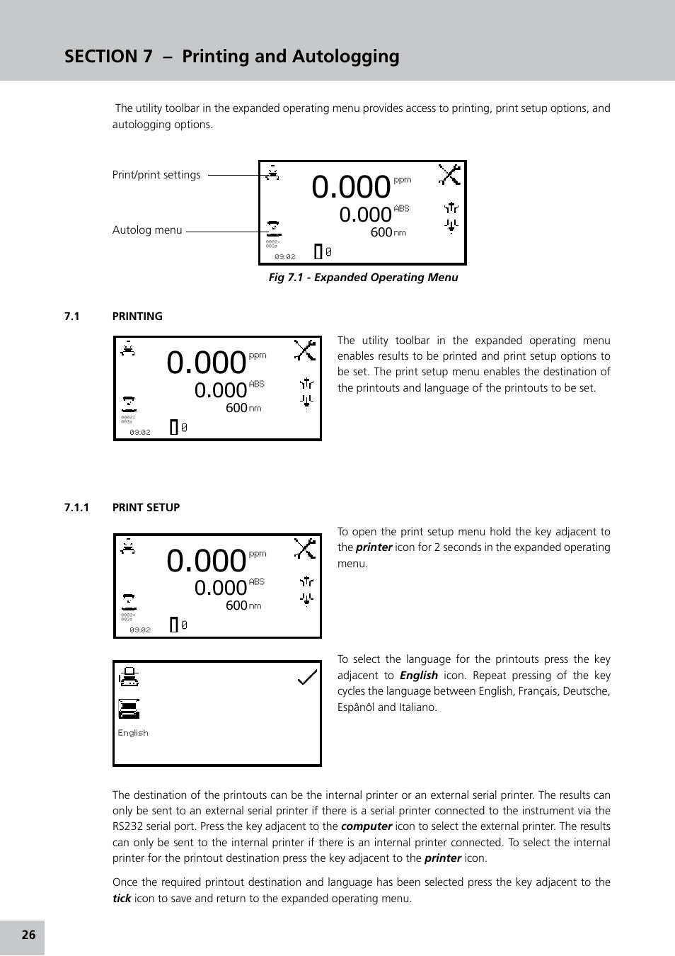 Jenway 7305 User Manual | Page 26 / 52