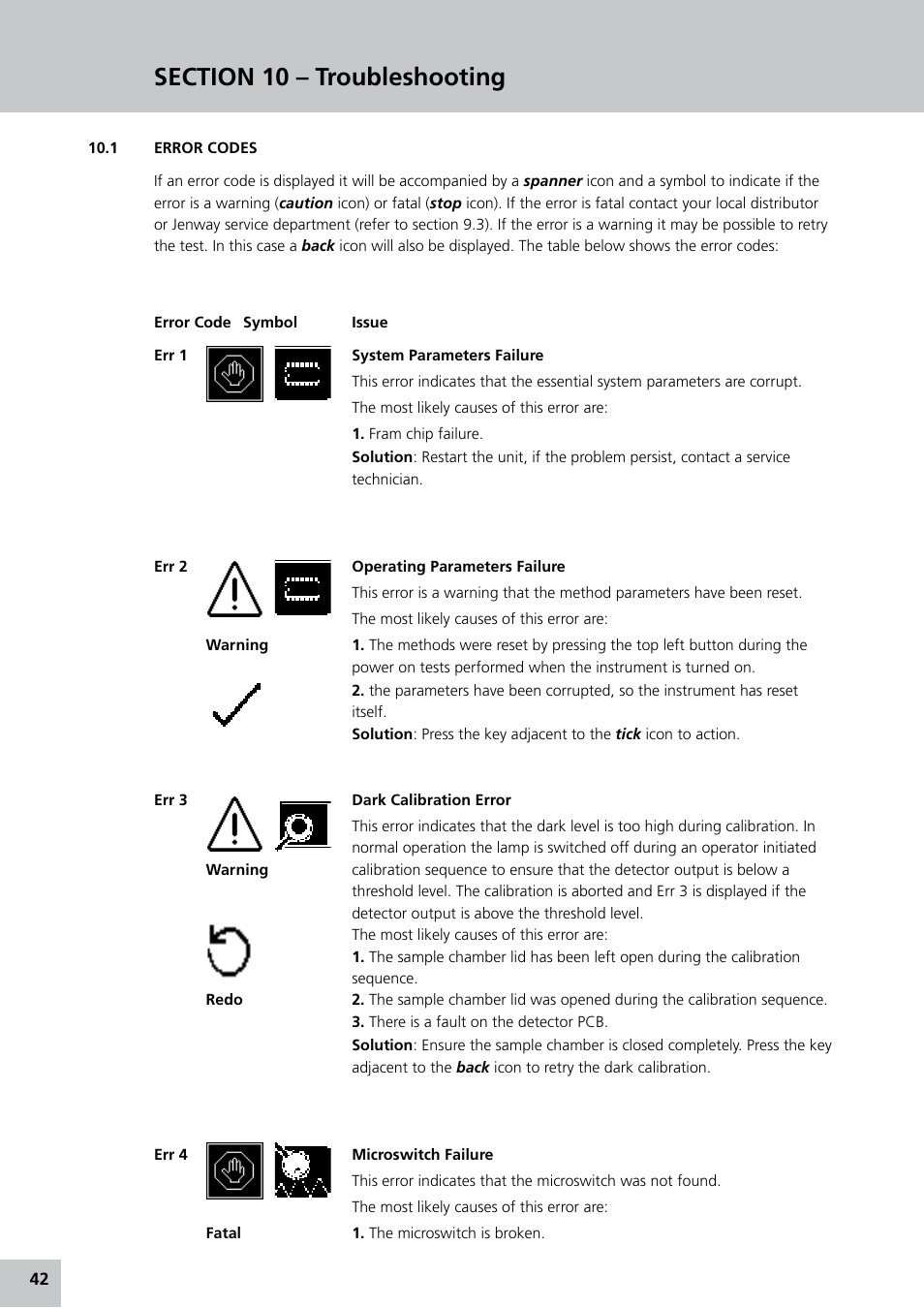 Jenway 7305 User Manual | Page 42 / 52