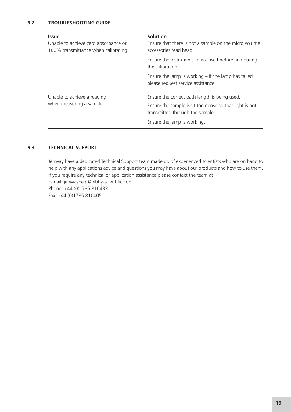 Jenway Genova Nano English User Manual | Page 21 / 24