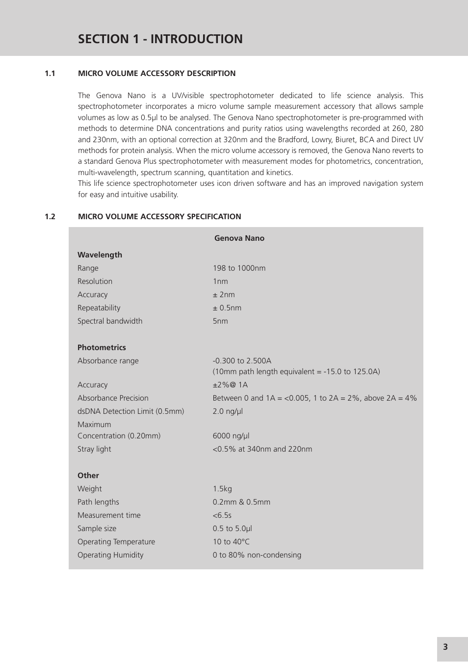 Jenway Genova Nano English User Manual | Page 5 / 24