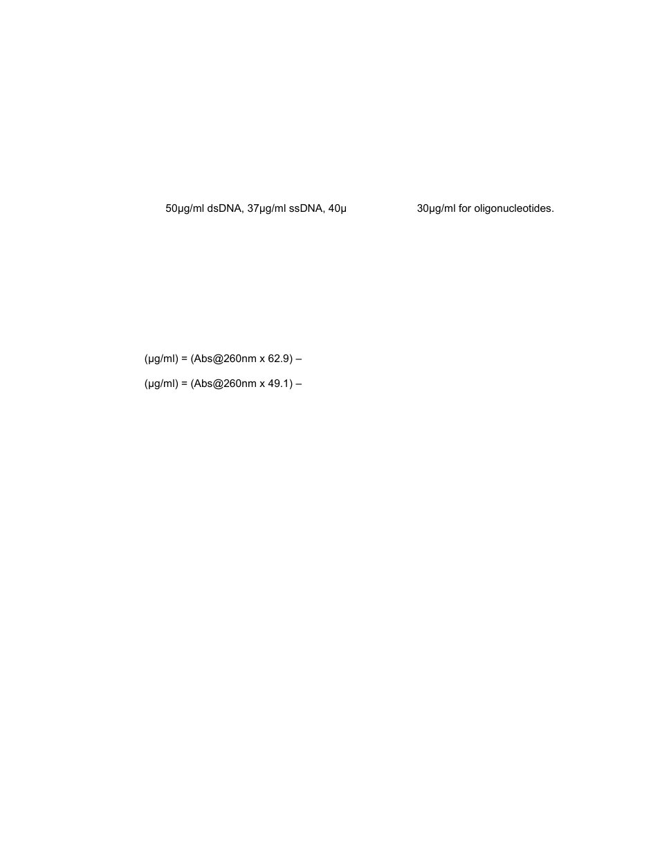 Nucleic acid determination, Spectroscopy measurement | Jenway 6850 User Manual | Page 15 / 56