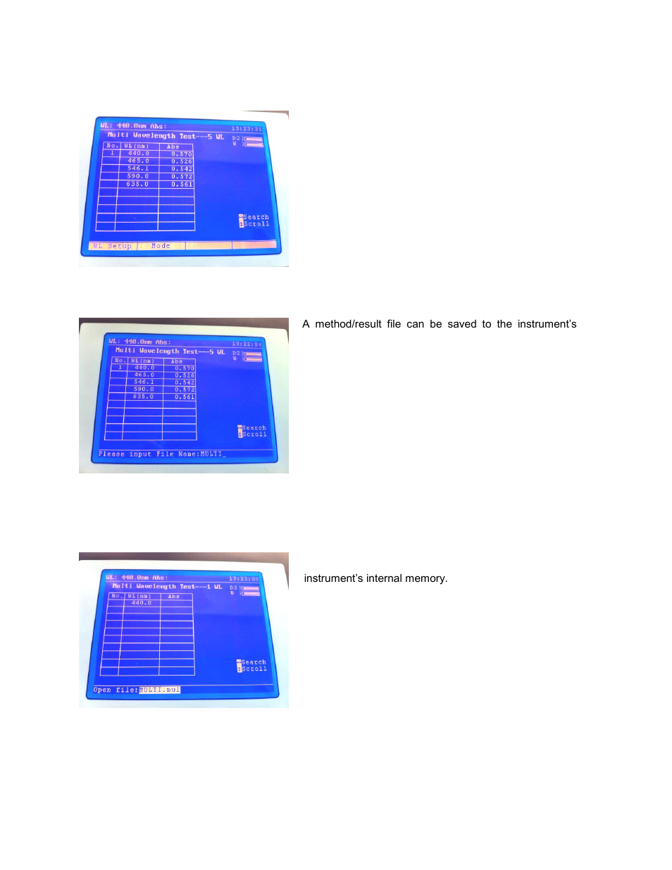 Sample measurement, Storing methods/results, Recalling stored results | Jenway 6850 User Manual | Page 46 / 56