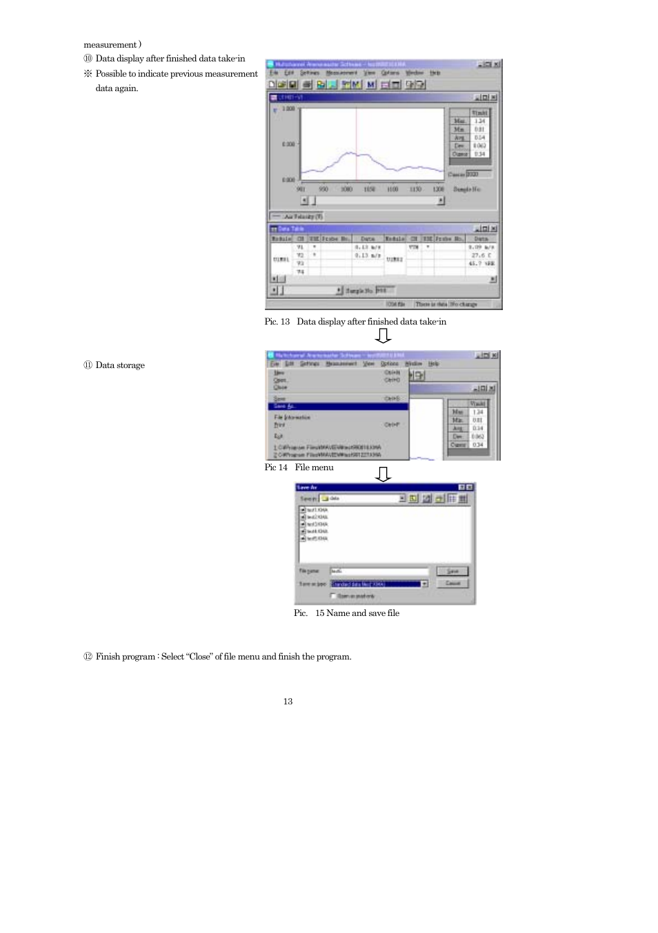 KANOMAX 1560 Multi-Channel Anemomaster Software Manual User Manual | Page 14 / 31