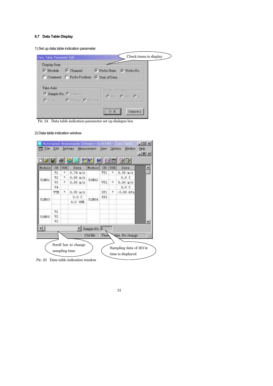 KANOMAX 1560 Multi-Channel Anemomaster Software Manual User Manual | Page 22 / 31
