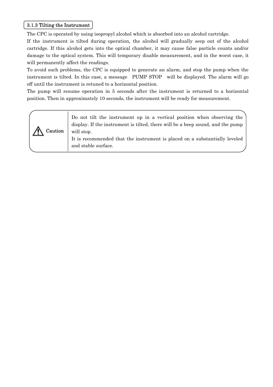 KANOMAX 3800 Handheld Condensation Particle Counter User Manual | Page 19 / 42