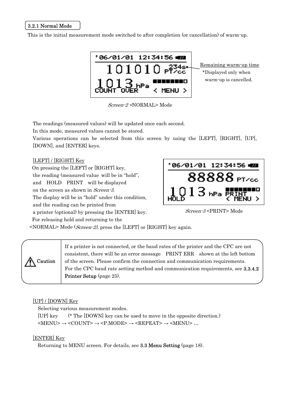KANOMAX 3800 Handheld Condensation Particle Counter User Manual | Page 21 / 42
