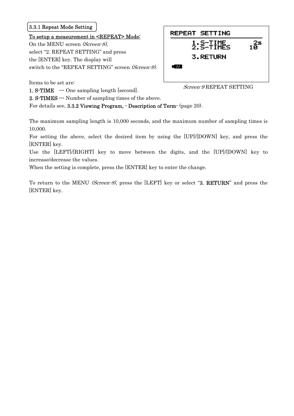 KANOMAX 3800 Handheld Condensation Particle Counter User Manual | Page 26 / 42