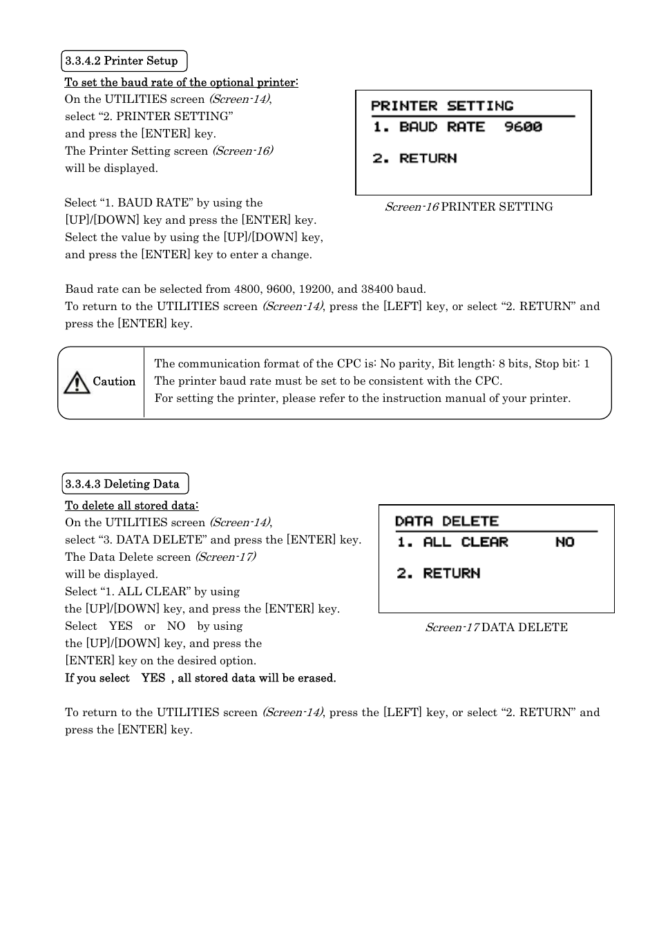 KANOMAX 3800 Handheld Condensation Particle Counter User Manual | Page 32 / 42
