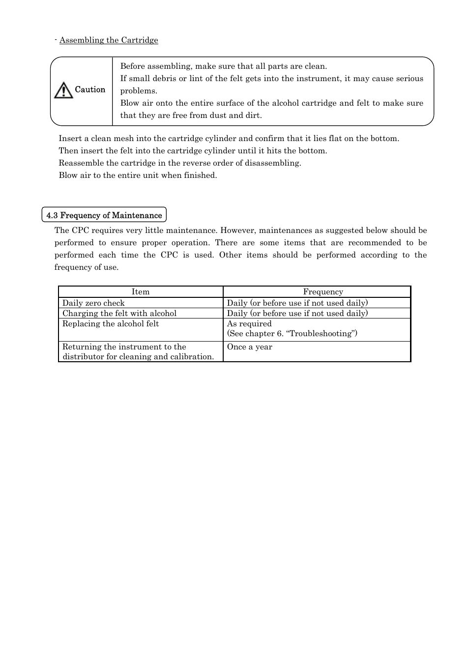 KANOMAX 3800 Handheld Condensation Particle Counter User Manual | Page 37 / 42