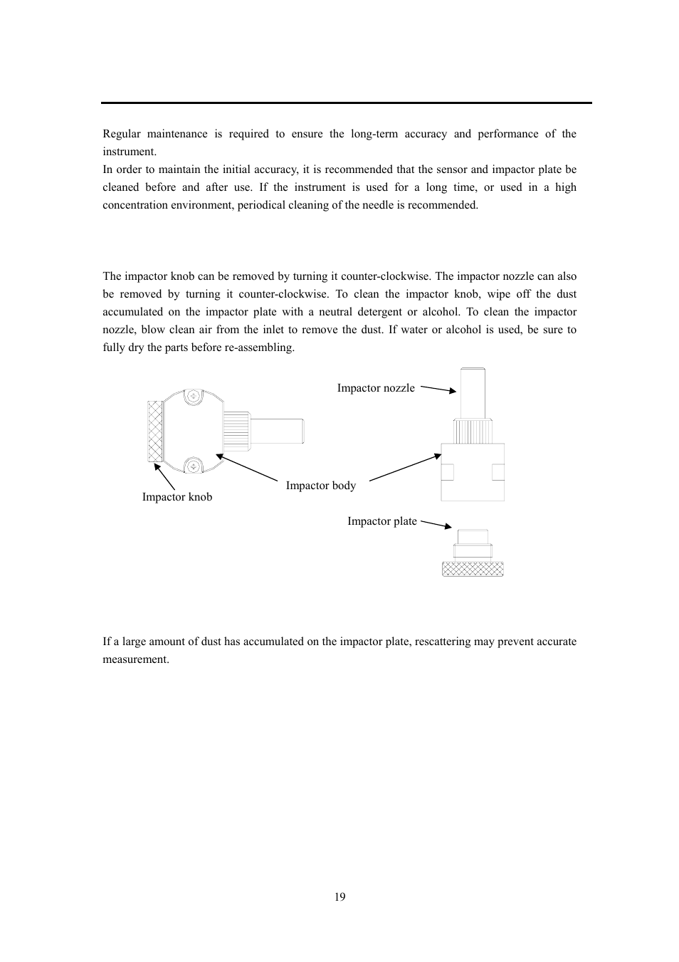 KANOMAX 3522 Piezobalace Dust Monitor User Manual | Page 24 / 31