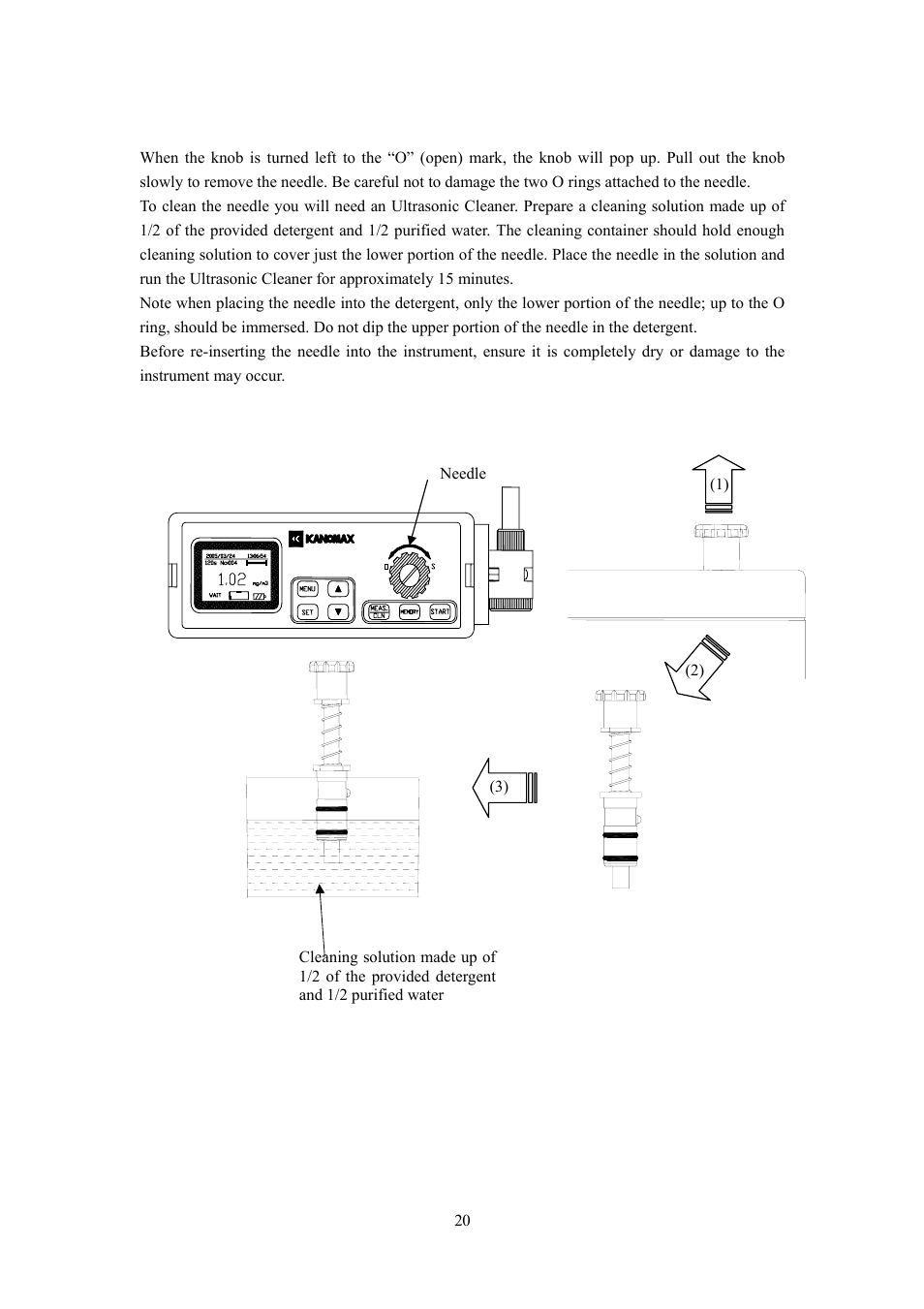 KANOMAX 3522 Piezobalace Dust Monitor User Manual | Page 25 / 31