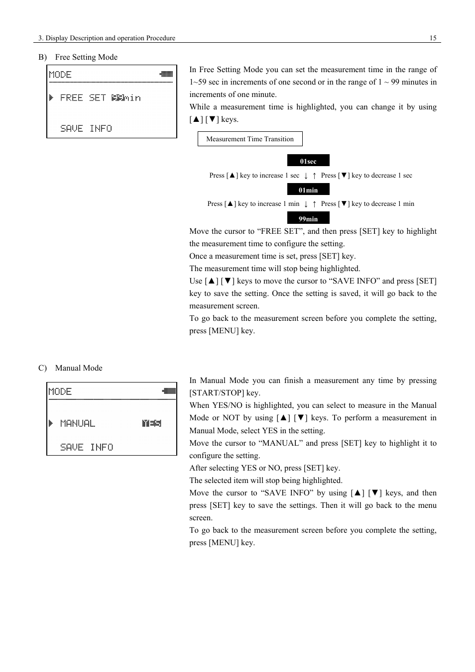 KANOMAX 3443 Digital Dust Monitor User Manual | Page 21 / 54