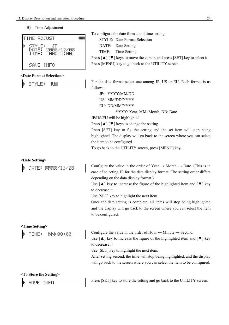 KANOMAX 3443 Digital Dust Monitor User Manual | Page 30 / 54