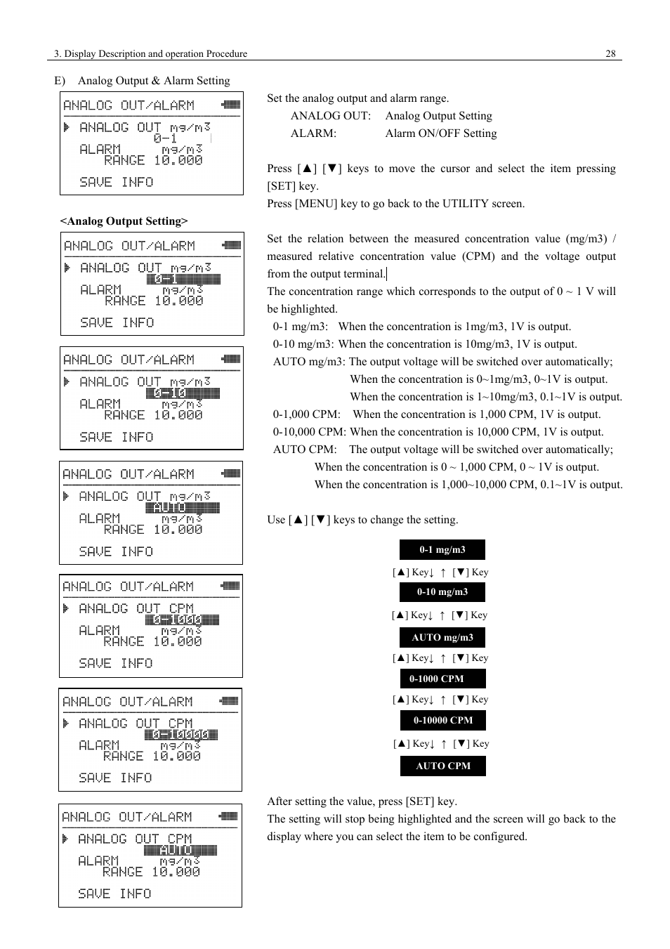 KANOMAX 3443 Digital Dust Monitor User Manual | Page 34 / 54