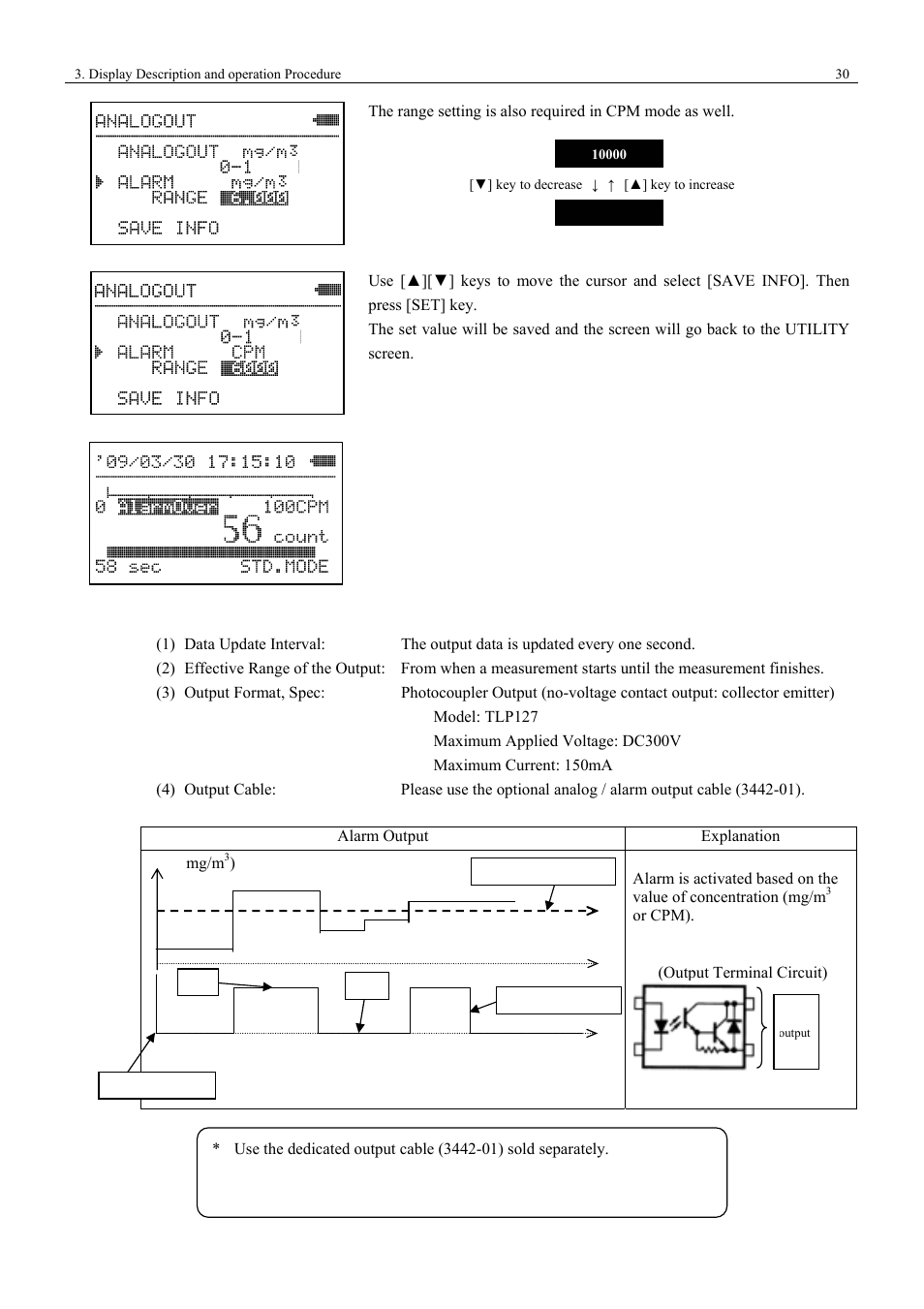 KANOMAX 3443 Digital Dust Monitor User Manual | Page 36 / 54