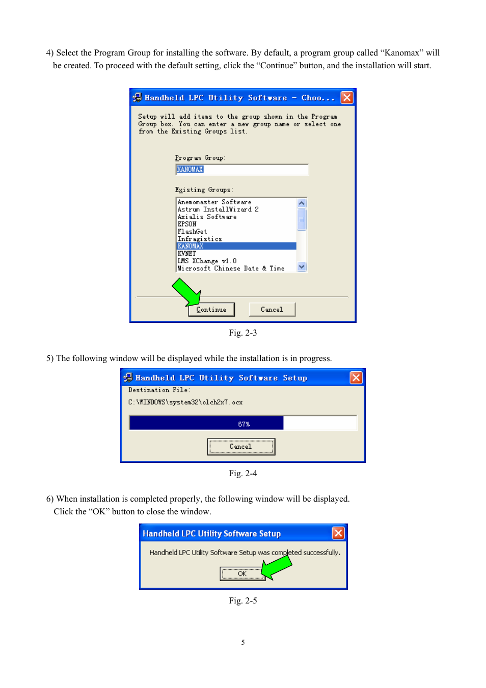 KANOMAX S388-70 Handheld Particle Counter Utility Software Manual User Manual | Page 8 / 35