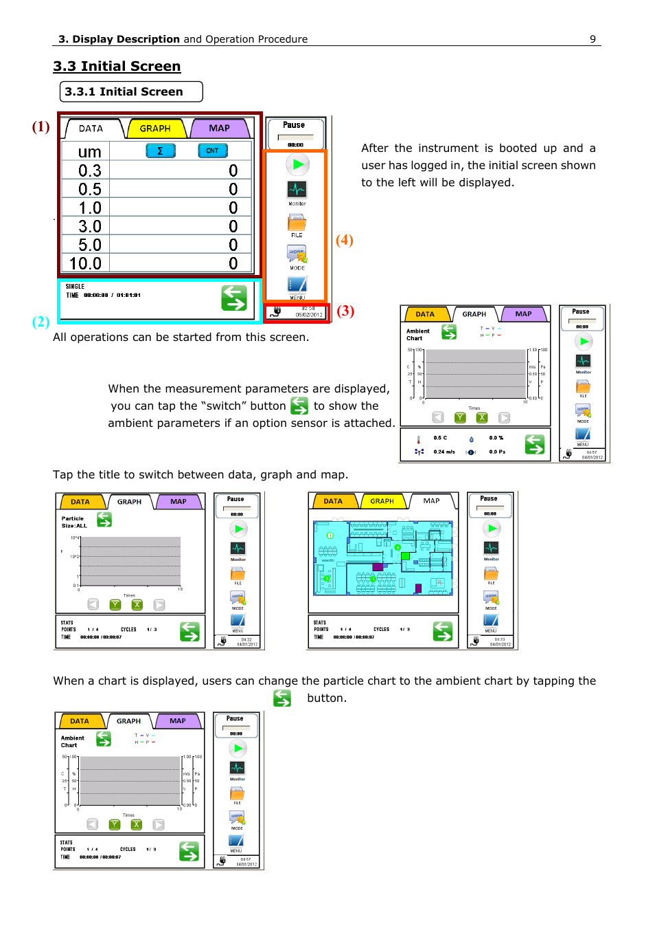 KANOMAX 3910 Portable Particle Counter User Manual User Manual | Page 17 / 87