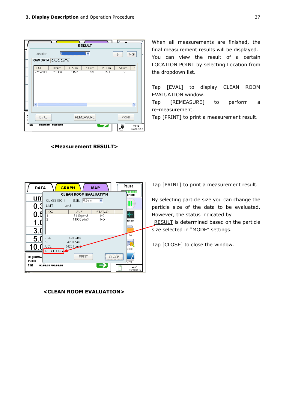 KANOMAX 3910 Portable Particle Counter User Manual User Manual | Page 45 / 87