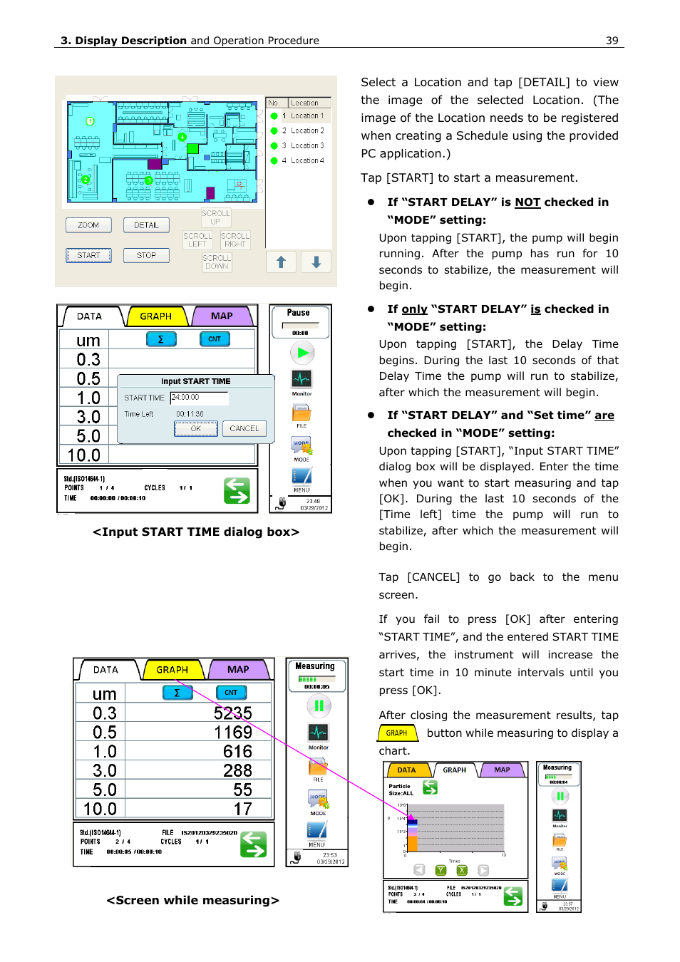 KANOMAX 3910 Portable Particle Counter User Manual User Manual | Page 47 / 87
